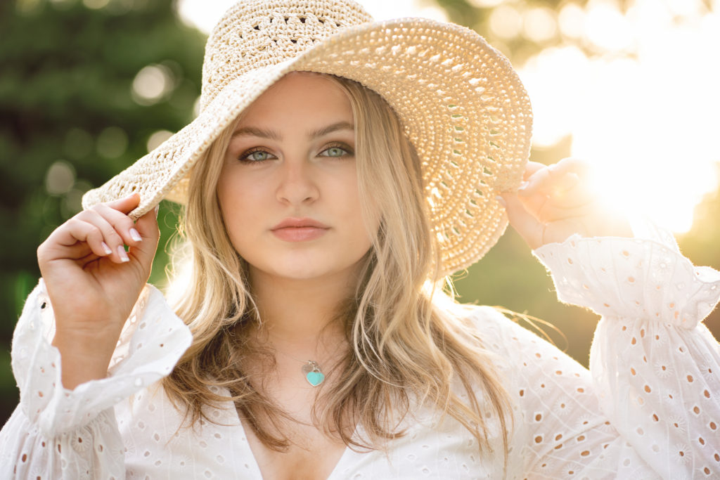 Ethereal light with High School Senior at Long Wood Gardens photographer Susan Grace Photography