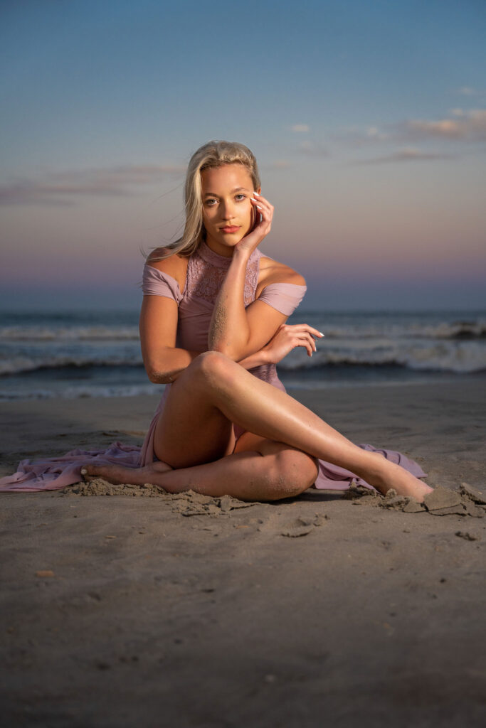 Gorgeous oceanside senior session with New Jersey photographer Susan Grace Photography