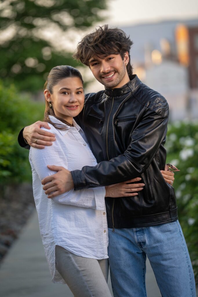 Mom and son senior photograph by Susan Grace Photography